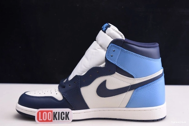 HYPE Air 1 555088-140 OG Retro Obsidian Jordan High 0703
